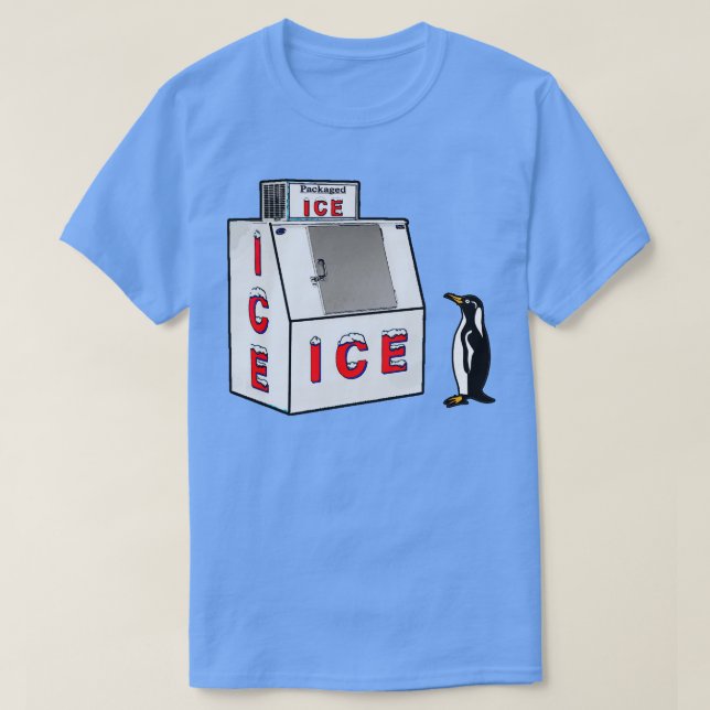 Penguin Ice T Shirt (Design framsida)