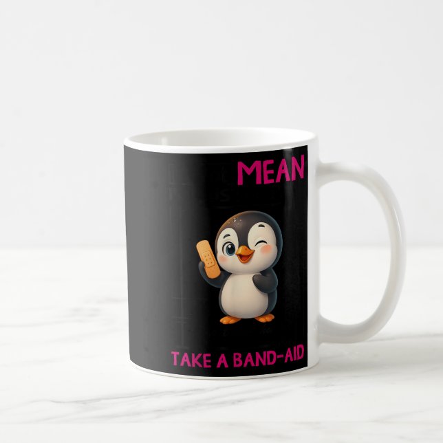 Penguin I'm Not Mean I'm Just Honest The Truth Hur Kaffemugg (Höger)