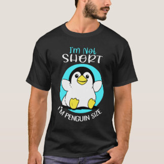 Penguin, inte Kort Cute Penguin, Storlekare mejeri T Shirt
