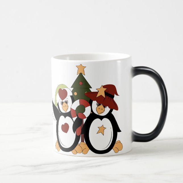 Penguin jul Gift Mugg (Höger)