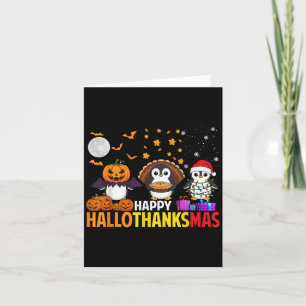 Penguin jul Halloween Costume Lycklig Hallotha Kort