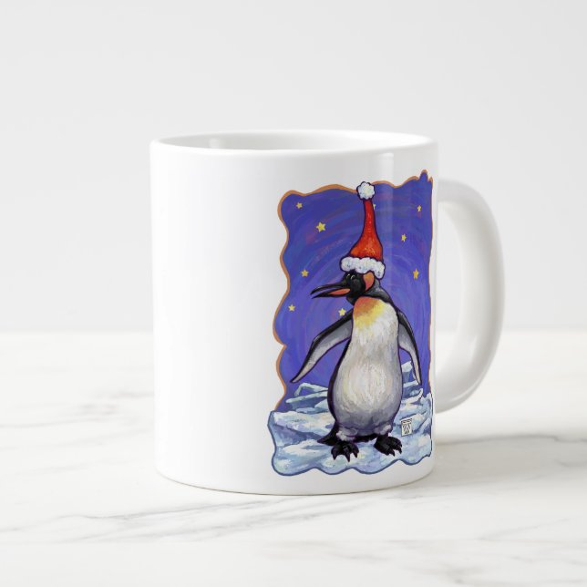 Penguin jul jumbo mugg (Framsida höger)