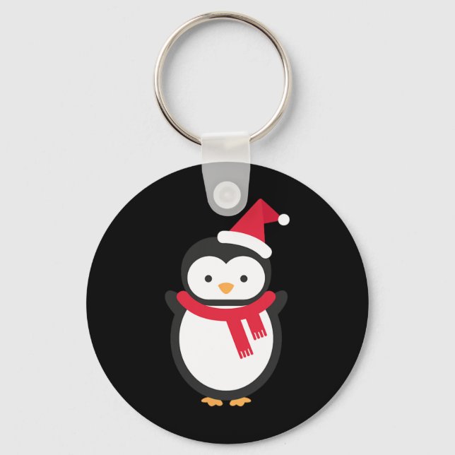 Penguin jul nyckelring (Framsida)