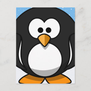 Penguin jul Party Inbjudningar