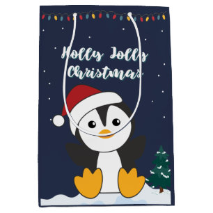 Penguin jul Snö Winter Animals Penguins Med