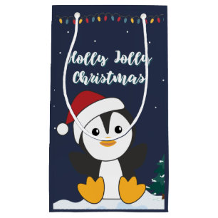 Penguin jul Snö Winter Animals Penguins Sma