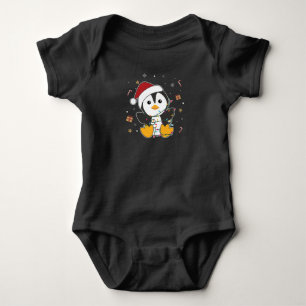 Penguin jul Snö Winter Animals Penguins T Shirt