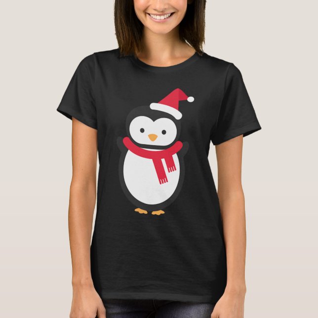 Penguin jul t shirt (Framsida)