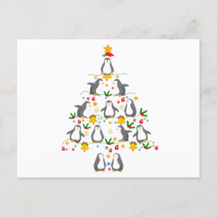 Penguin Julgran Gift, Penguin Älskare Vykort