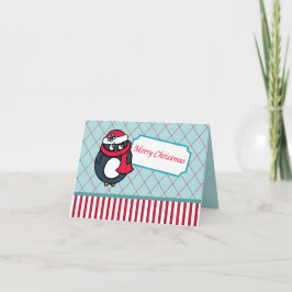 Penguin-julkort Helgkort