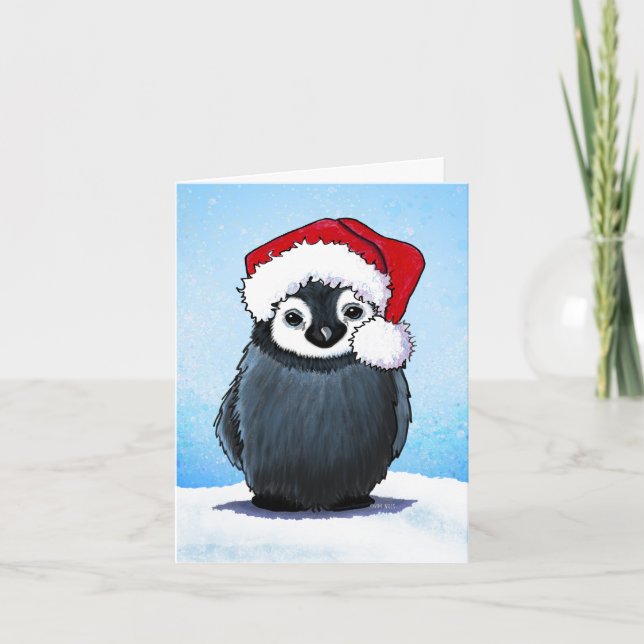 Penguin-julkort Tack Kort (Framsida)