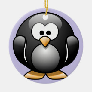 Penguin-julprydnad Julgransprydnad Keramik