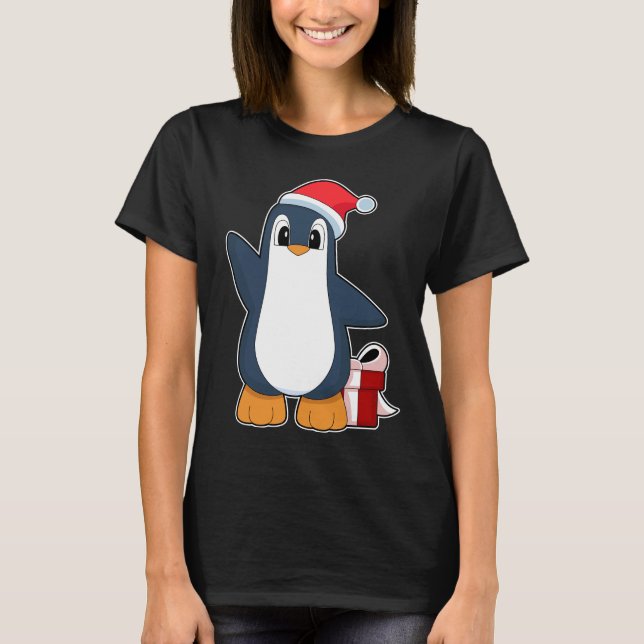 Penguin jultomat t shirt (Framsida)