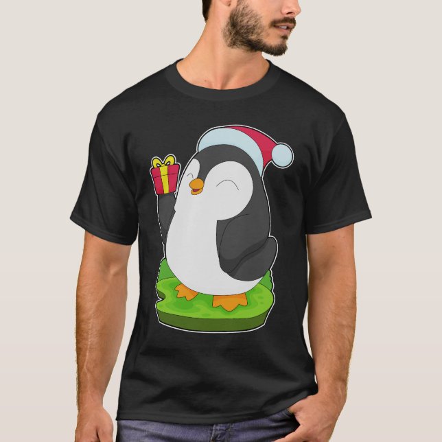 Penguin jultomat t shirt (Framsida)