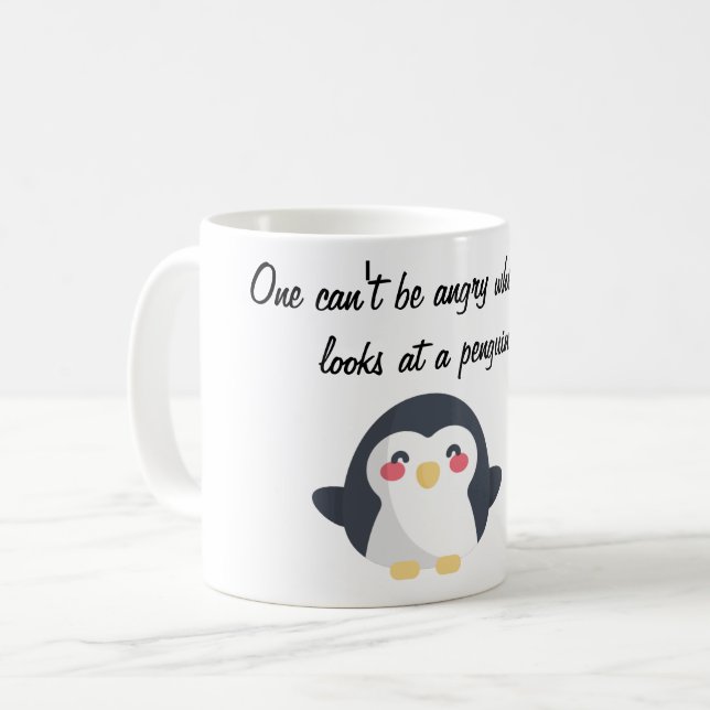 penguin  kaffemugg (Framsida vänster)
