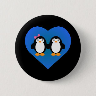Penguin Kärlek Knapp
