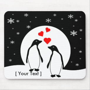 Penguin Kärlek par Mousepad Musmatta