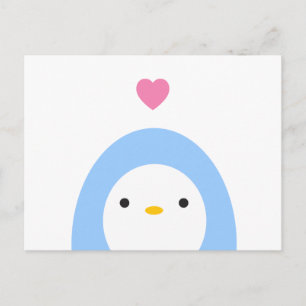 Penguin Kärlek Vykort