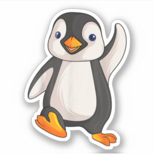 Penguin Kids Boys Girls Women manar Klistermärken