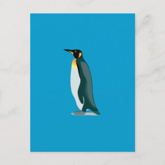 penguin linux-bild vykort