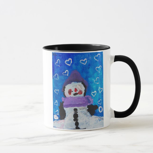 Penguin Loves Winter Card  Mugg (Höger)