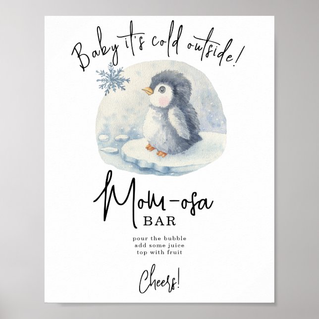 Penguin - mamma-osa pub poster (Framsidan)