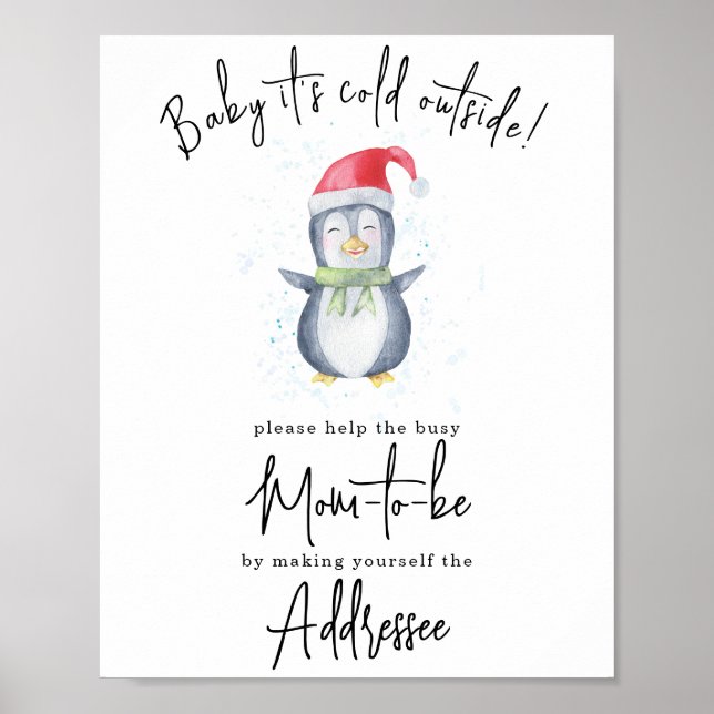 Penguin - Mamma som ska adresseras Poster (Framsidan)