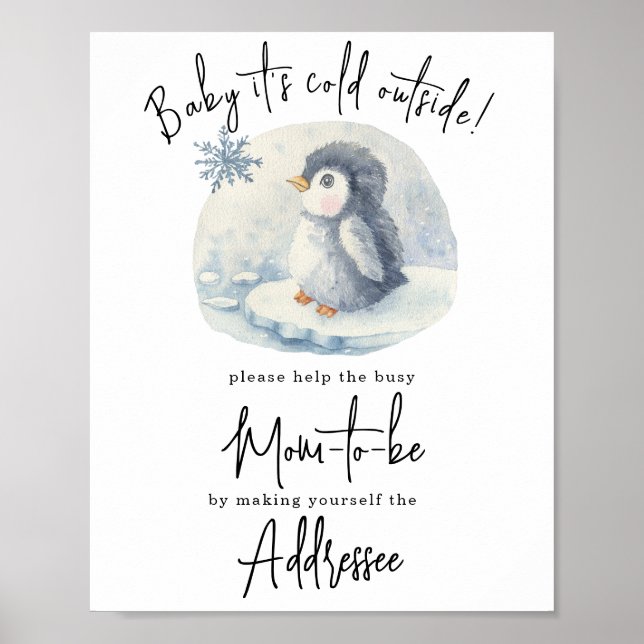 Penguin - Mamma som ska adresseras Poster (Framsidan)