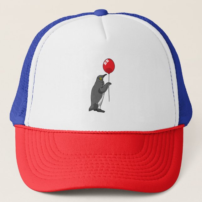 Penguin med Balloon Keps (Framsida)