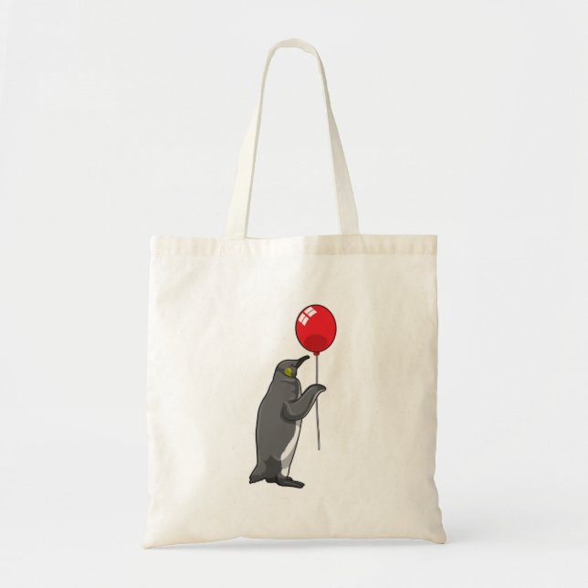 Penguin med Balloon Tygkasse (Framsidan)