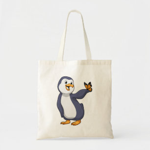 Penguin med Butterfly Tygkasse