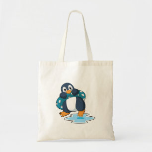 Penguin med livboj tygkasse