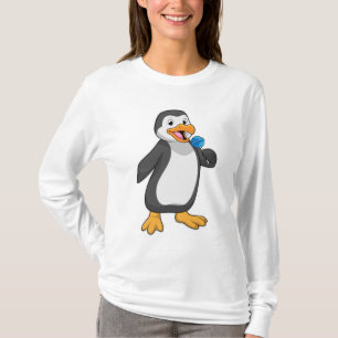 Penguin med Lollipop Sweets T Shirt