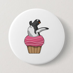 Penguin med Muffin Knapp