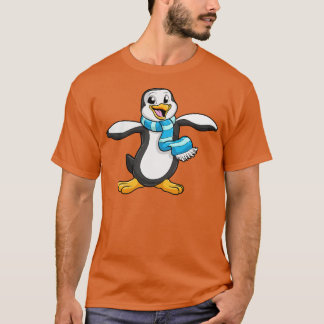 Penguin med Scarf 1 T Shirt