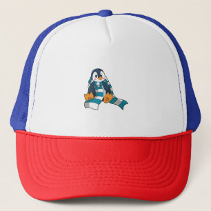 Penguin med Scarf Keps