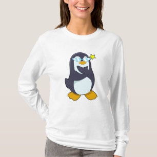 Penguin med solglasögon t shirt