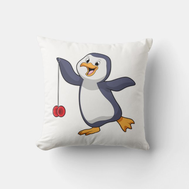 Penguin med Unga-Unga Kudde (Framsida)