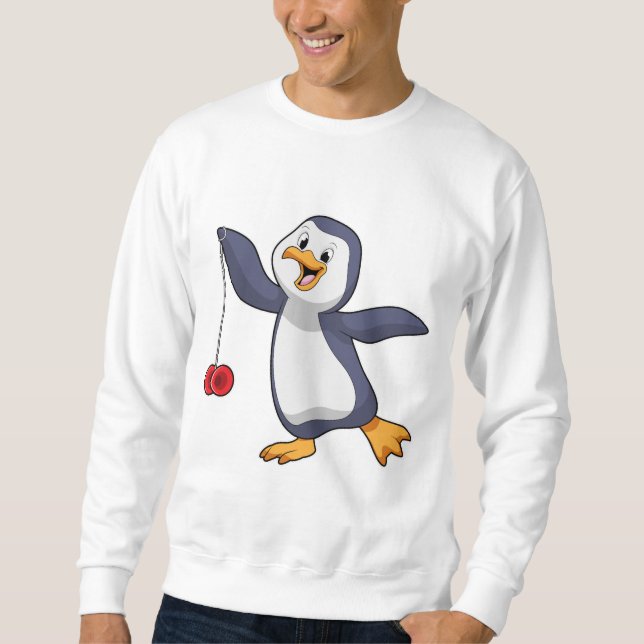 Penguin med Unga-Unga Lång Ärmad Tröja (Framsida)