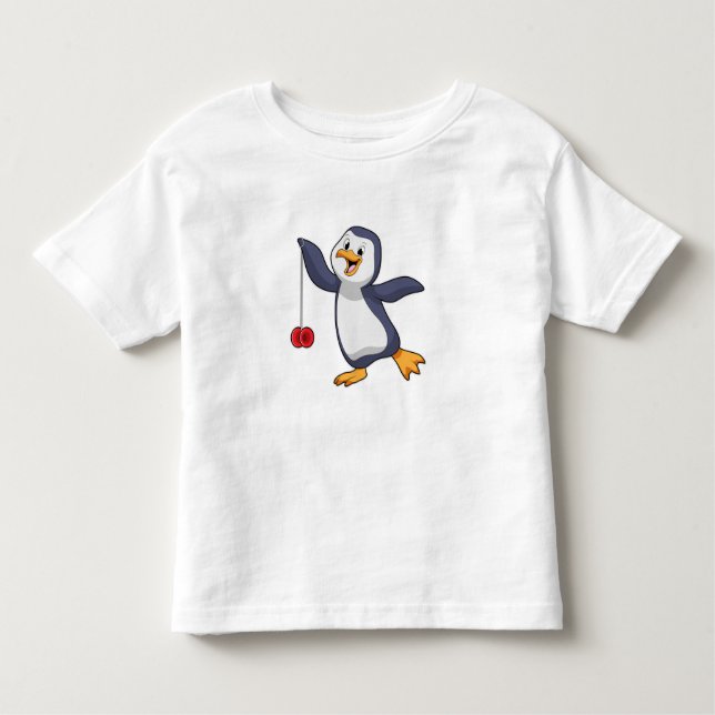Penguin med Unga-Unga T Shirt (Framsida)