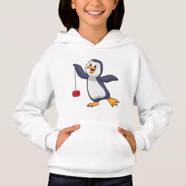 Penguin med Unga-Unga T Shirt (Framsida)