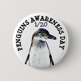 Penguin-medvetandegörandedagen 21 januari Helgdaga Knapp