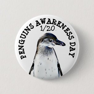 Penguin-medvetandegörandedagen 21 januari Helgdaga Knapp