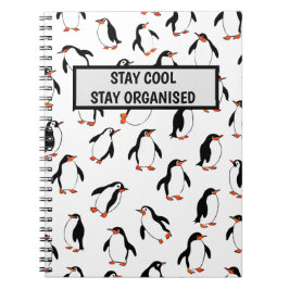 Penguin Mönster Anteckningsbok