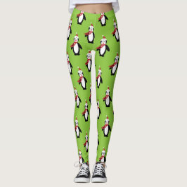 Penguin Mönster Leggings