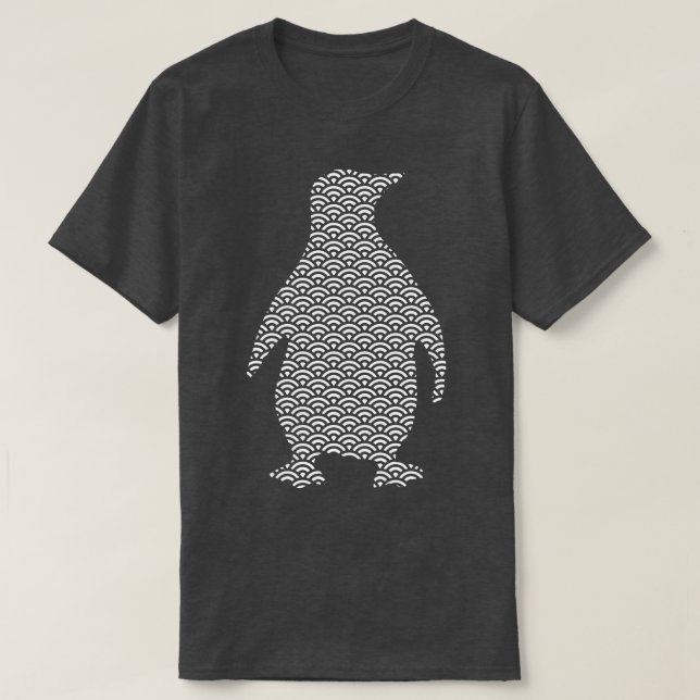 penguin mönster t shirt (Design framsida)