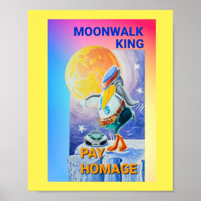Penguin Moonwalds Poster (Framsidan)