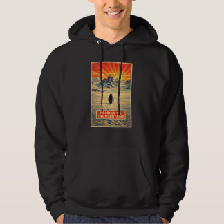 penguin mountain tshirt  hoodie