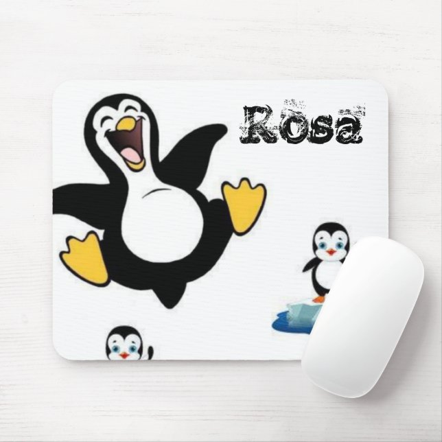 Penguin Mouse Pad! Musmatta (Med mus)