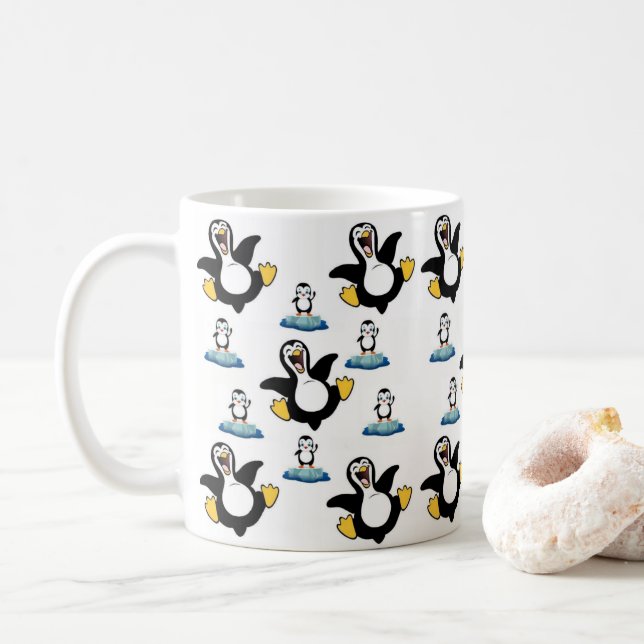 Penguin Mugg (Med munk)